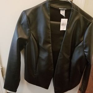Faux leather jacket 🚭